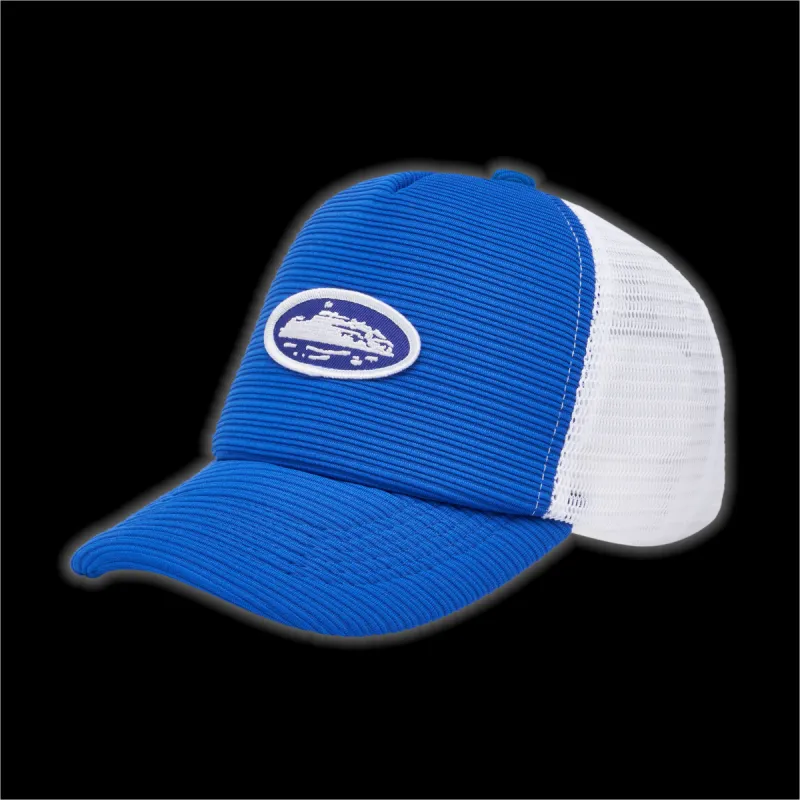 SHORT PEAK TRUCKER [ROYAL BLUE] sold by Corteiz