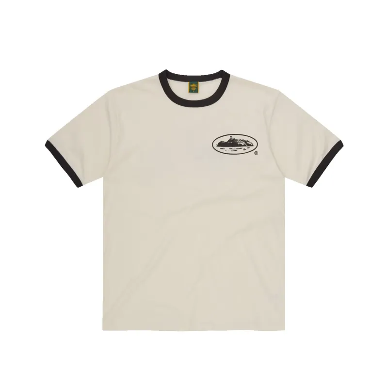 ALCATRAZ RINGER TEE [OFFWHITE] sold by Corteiz