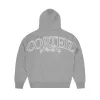SUPERIOR ROYALE ZIP HOODIE [HEATHER GREY] sold by Corteiz