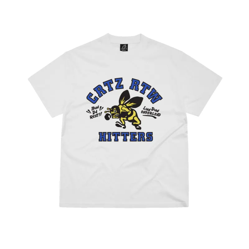 THE HITTERS TEE [WHITE] *NEW BLANK* sold by Corteiz