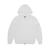 ALCATRAZ HEAVY KNIT ZIP HOODIE [NATURAL] sold by Corteiz