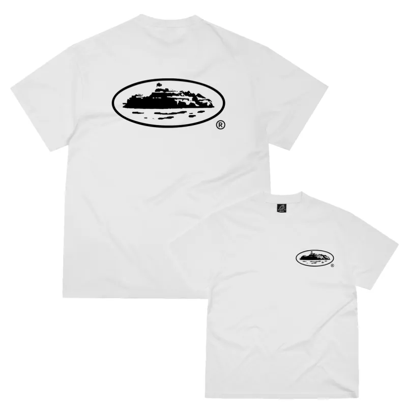 OG ISLAND® TEE [WHITE] *NEW BLANK* sold by Corteiz
