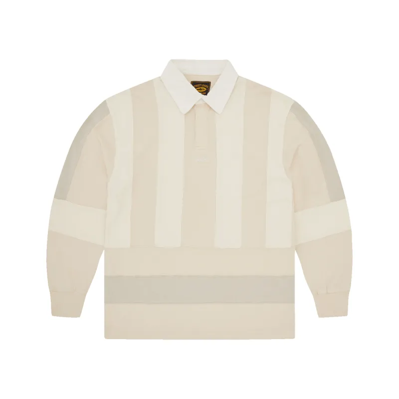 PANEL STRPEZ RUGBY SHIRT [CREAM] sold by Corteiz