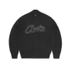ALLSTARZ KNIT ZIP UP [BLACK] sold by Corteiz