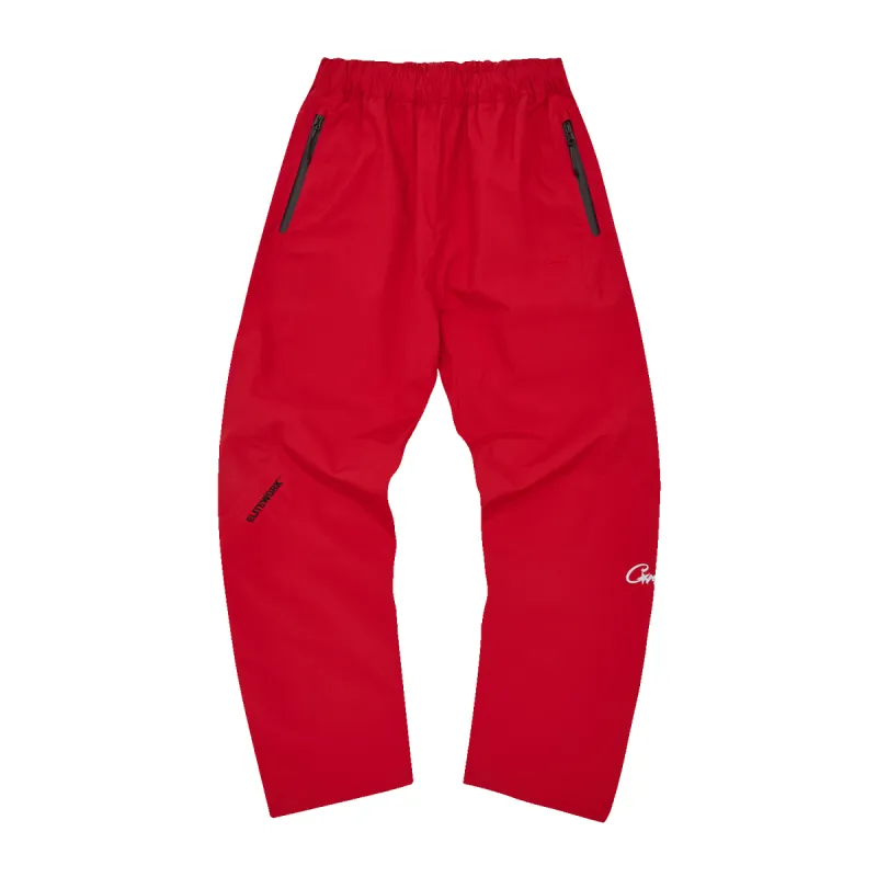 ELITEWORK™ WATERPROOF SHELL PANT [RED] sold by Corteiz