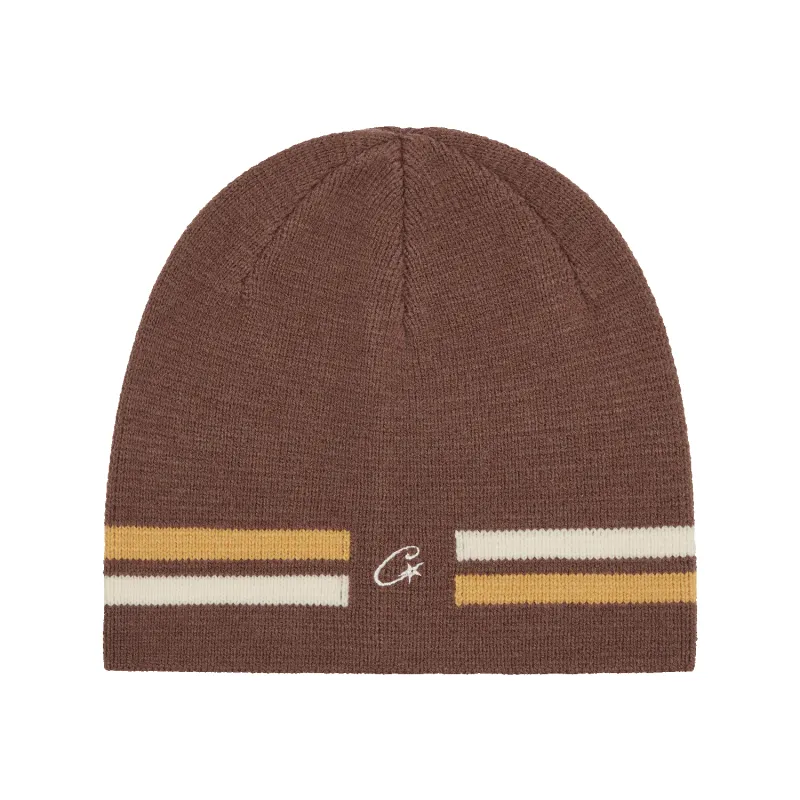 VVS KNIT BEANIE [MOCHA] sold by Corteiz