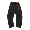 DUAL STRIPE BAGGY JEANS [BLACK WASH] sold by Corteiz