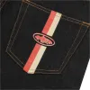 DUAL STRIPE BAGGY JEANS [BLACK WASH] sold by Corteiz