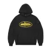 ALCATRAZ HOODIE V2 [BLACK & YELLOW] sold by Corteiz