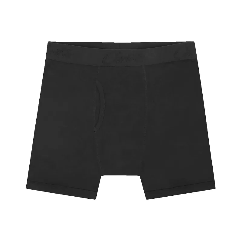 下着・アンダーウェア Corteiz Alcatraz Boxers 3 Pack - Yellow CRTZ_BoxerShort_LogoWaistband_