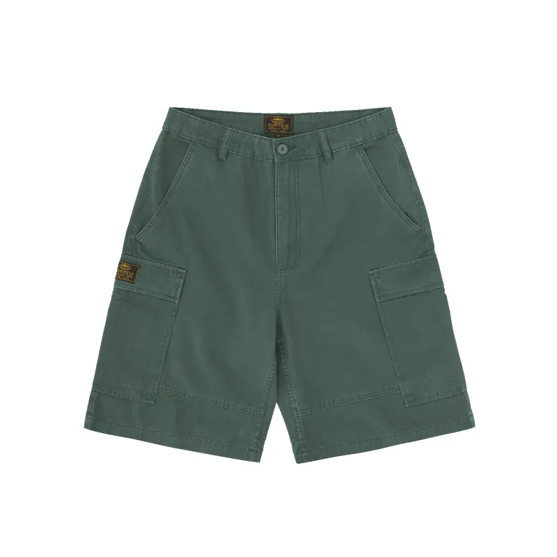 GUERILLAZ CARGO SHORT [OLIVE] sold by Corteiz