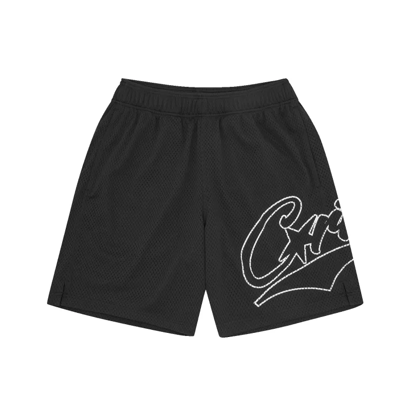 パンツ Corteiz RTW Mesh Shorts - Black Corteiz RTW Mesh Shorts - Stylish Black Comfort Wear – 1LUX