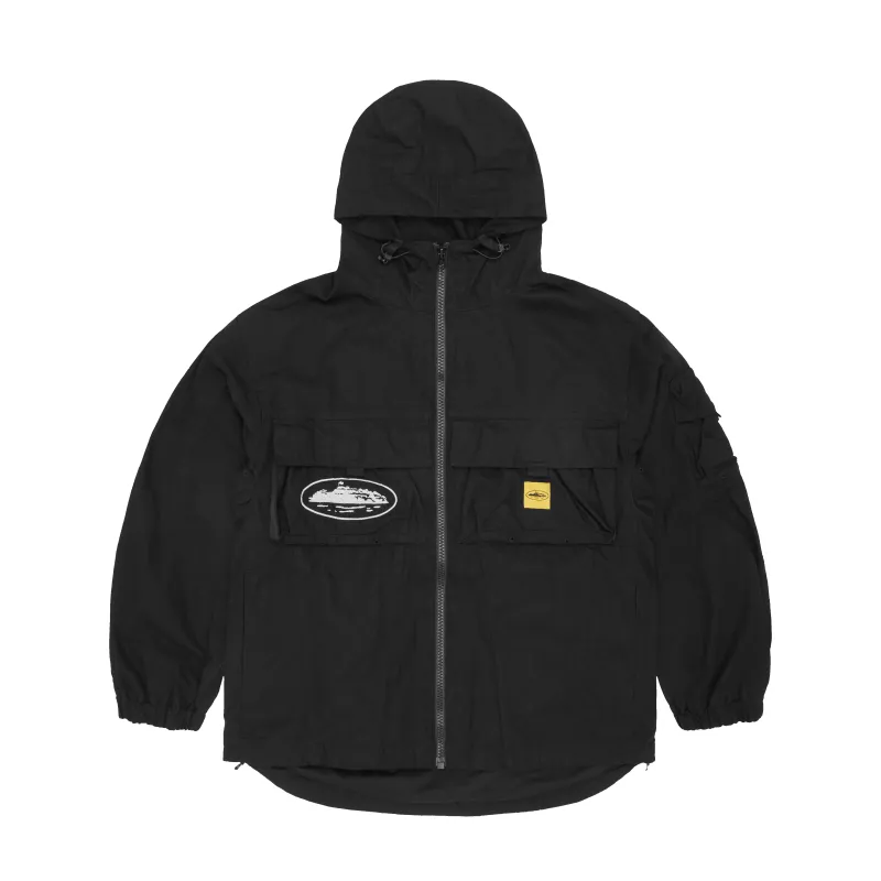 STORM CARGO JACKET V2 [BLACK] sold by Corteiz