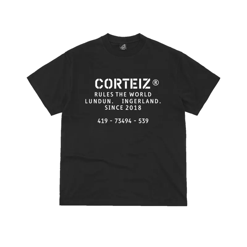 GOTHIC TEE [BLACK] *NEW BLANK* | Parallel