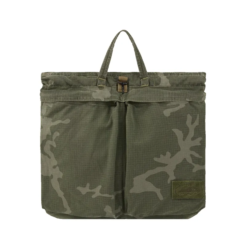 GUERILLAZ HELMUT BAG [GREEN CAMO] sold by Corteiz