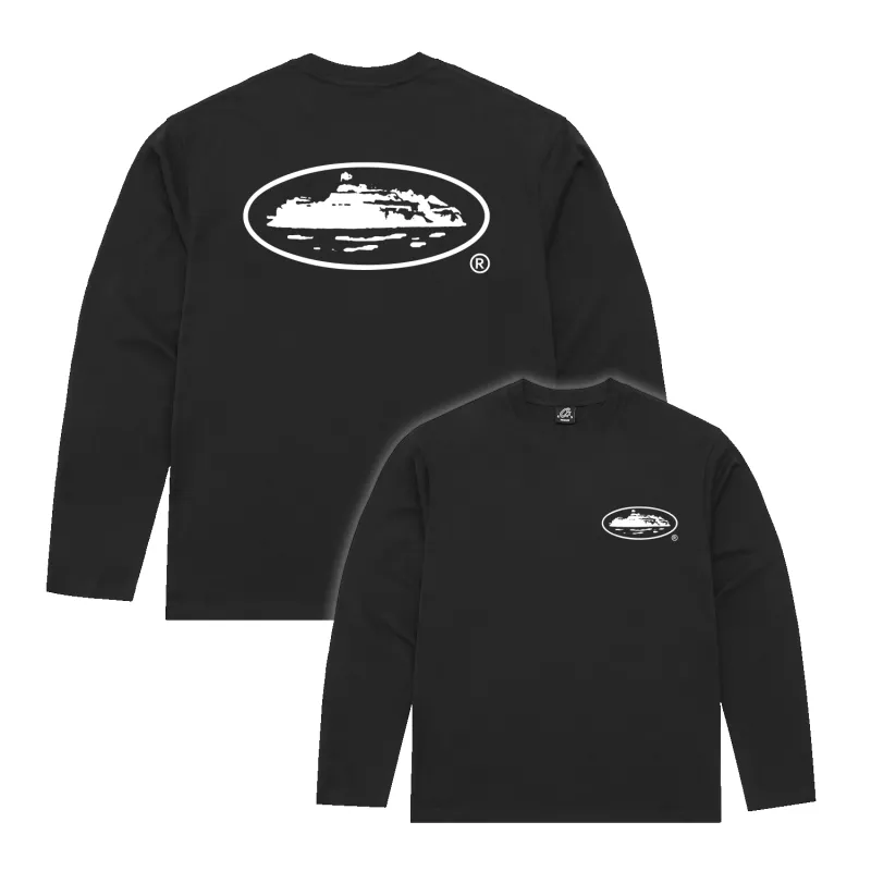 OG ISLAND® LS TEE [BLACK] sold by Corteiz