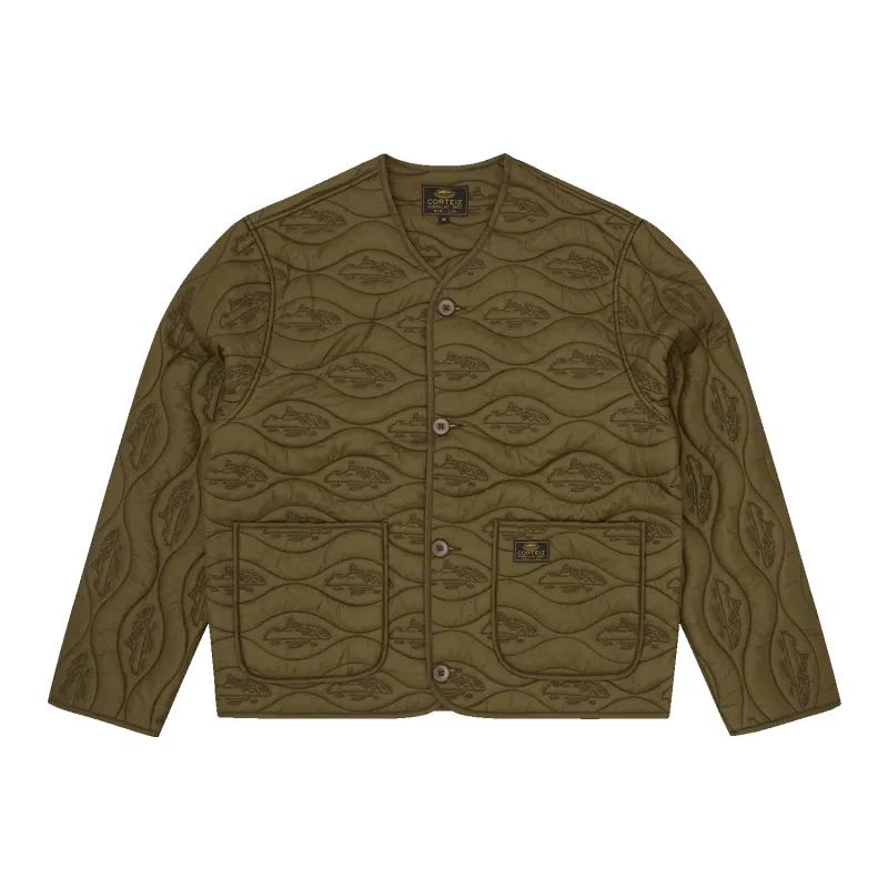GUERILLAZ PARKA LINER [OLIVE] sold by Corteiz