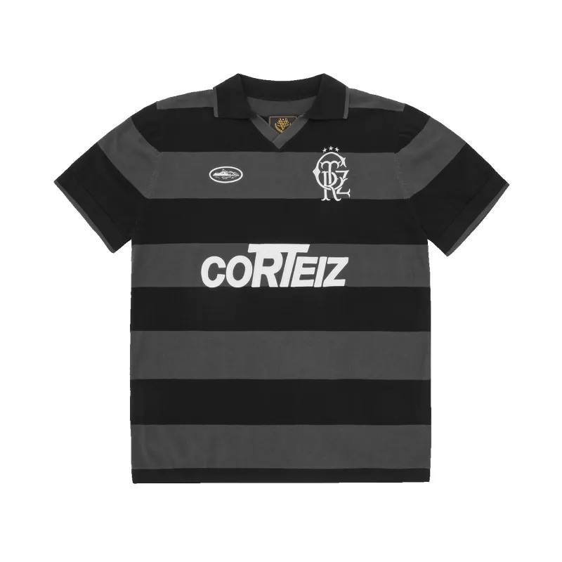 STRIPED KNIT JERSEY [BLACK] made by Corteiz