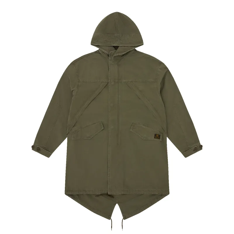 GUERILLAZ FISHTAIL PARKA [OLIVE] sold by Corteiz