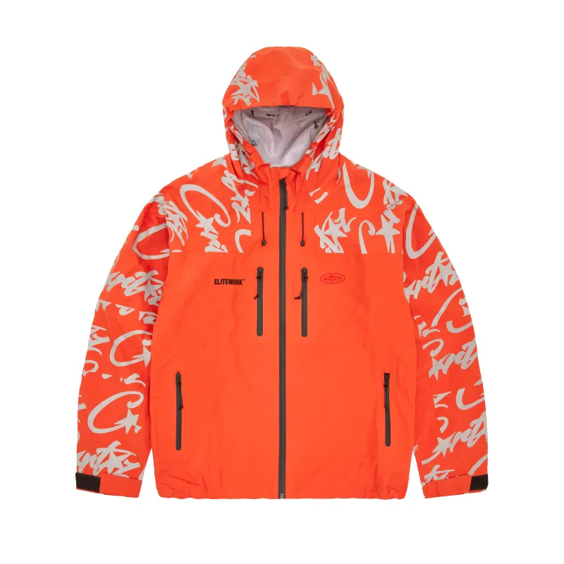 ELITEWORK™ WATERPROOF SHELL JACKET [BLUE] | Parallel Corteiz