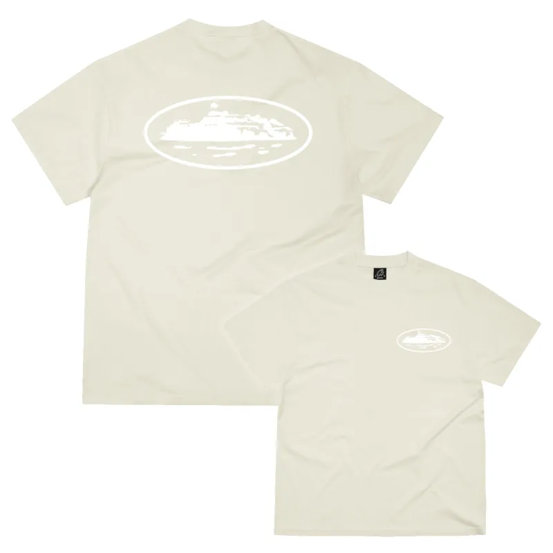 ISLAND PUFF PRINT TEE [OFF WHITE] sold by Corteiz
