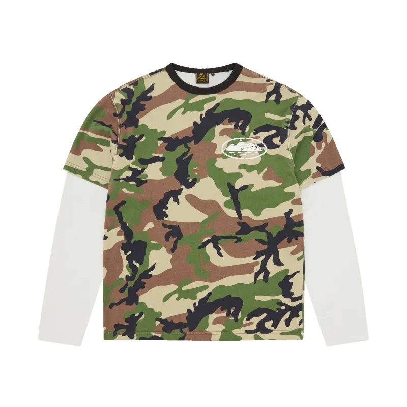 ISLAND HYBRID THERMAL LS [CAMO] sold by Corteiz