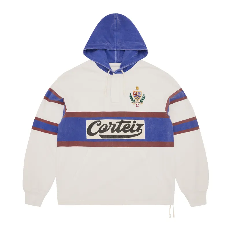 WINGER HOODED RUGBY [OFF WHITE] sold by Corteiz