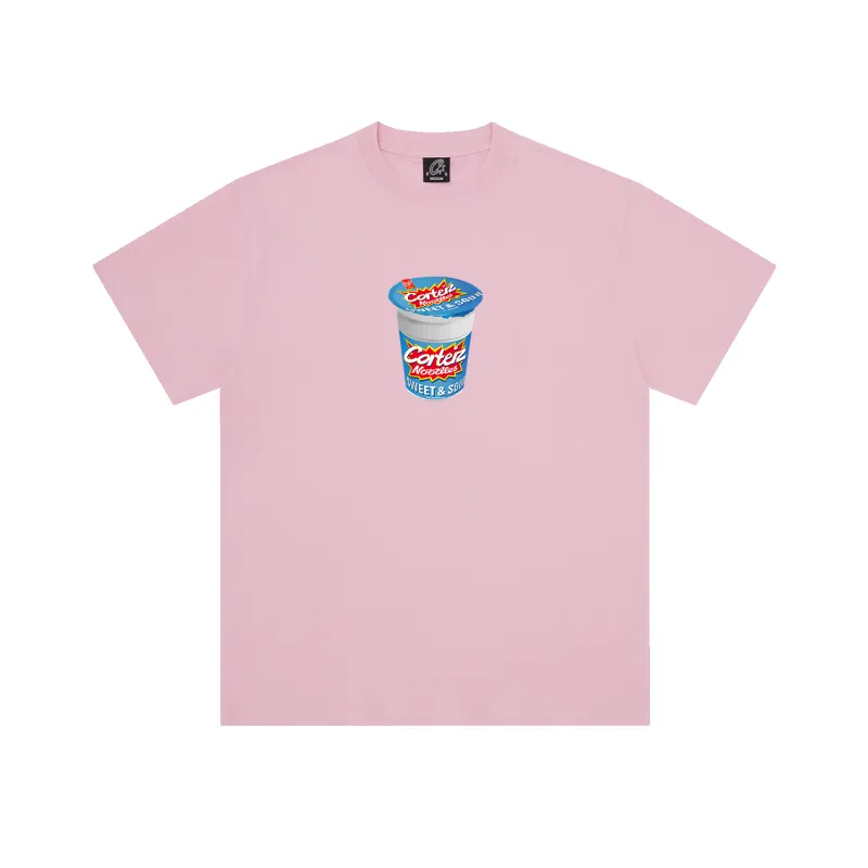 NOODLE TEE [PINK] sold by Corteiz