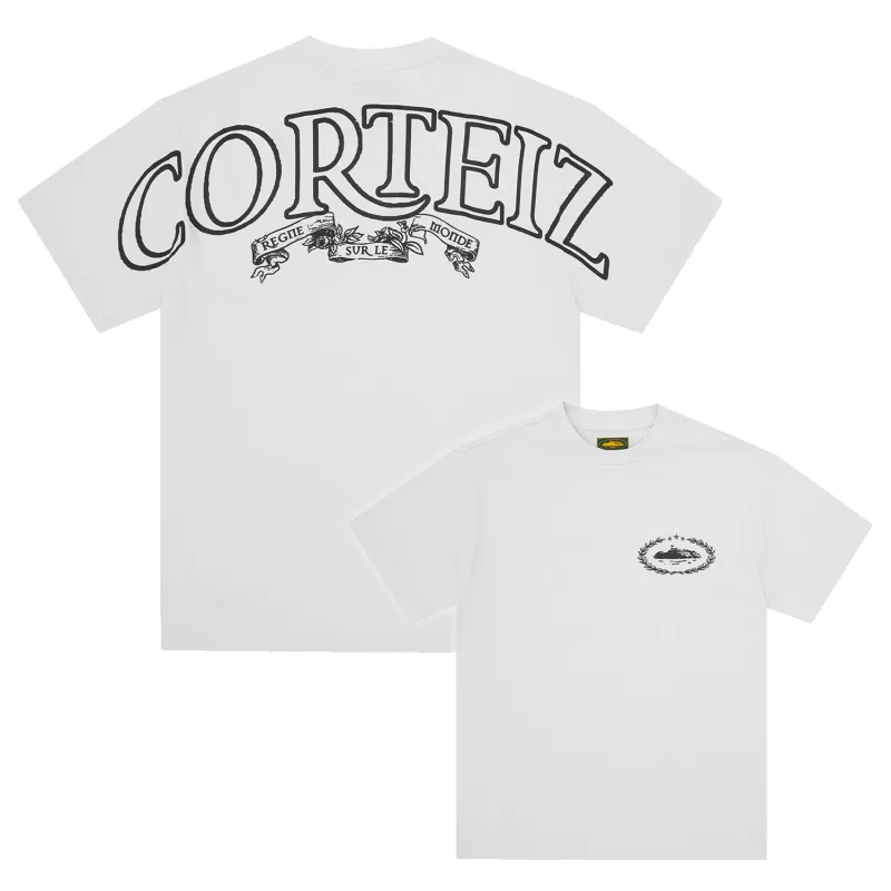 ROYALE HEAVYWEIGHT TEE [WHITE] sold by Corteiz
