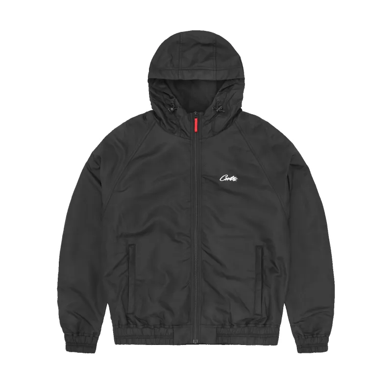 HMP MILANO NYLON HOODIE [BLACK] sold by Corteiz