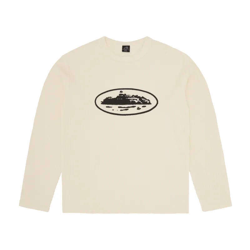 ISLAND WAFFLE THERMAL [CREAM] made by Corteiz