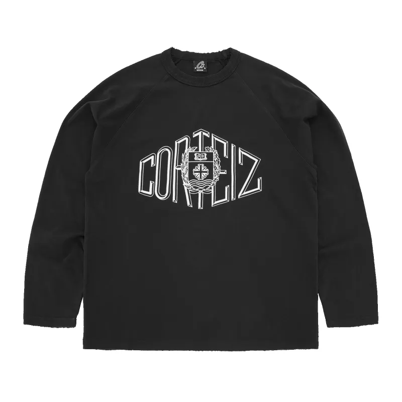 SOPHOMORE RAGLAN LS [BLACK] sold by Corteiz