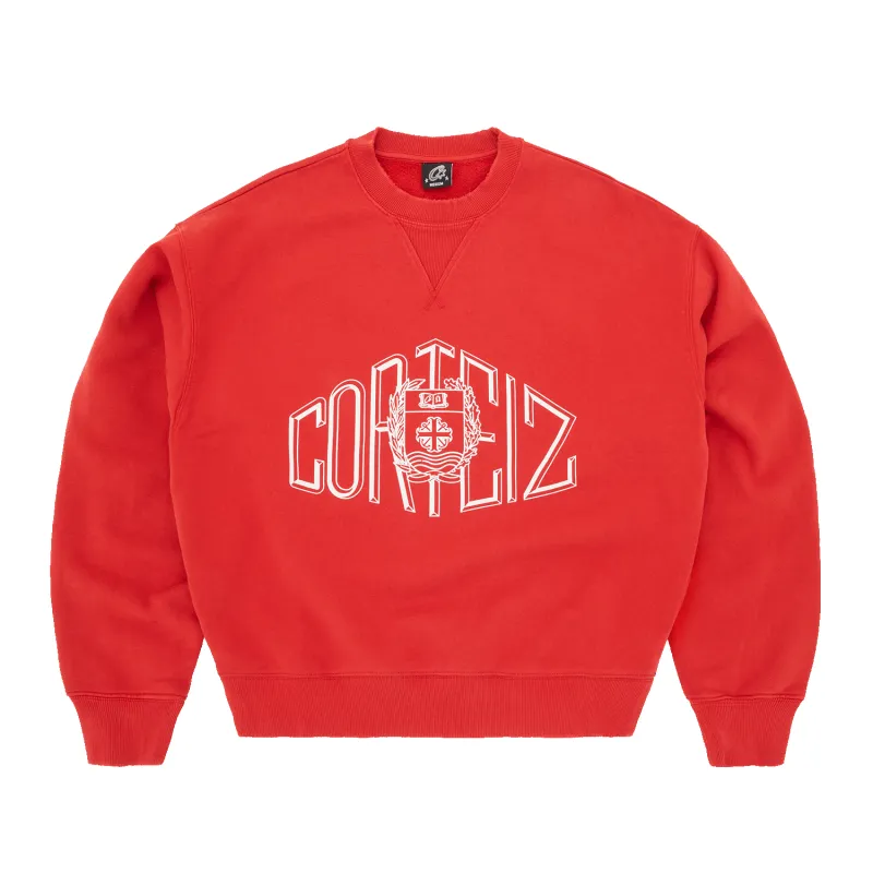 SOPHOMORE CREWNECK [RED] made by Corteiz