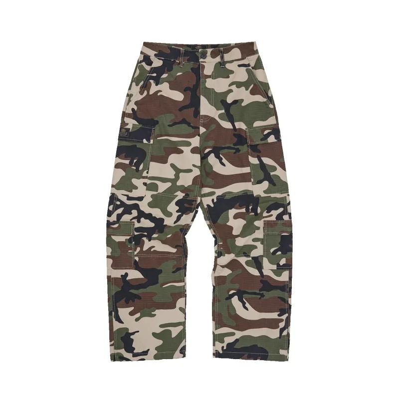 GUERILLAZ CARGO PANT [WOODLAND CAMO] made by Corteiz