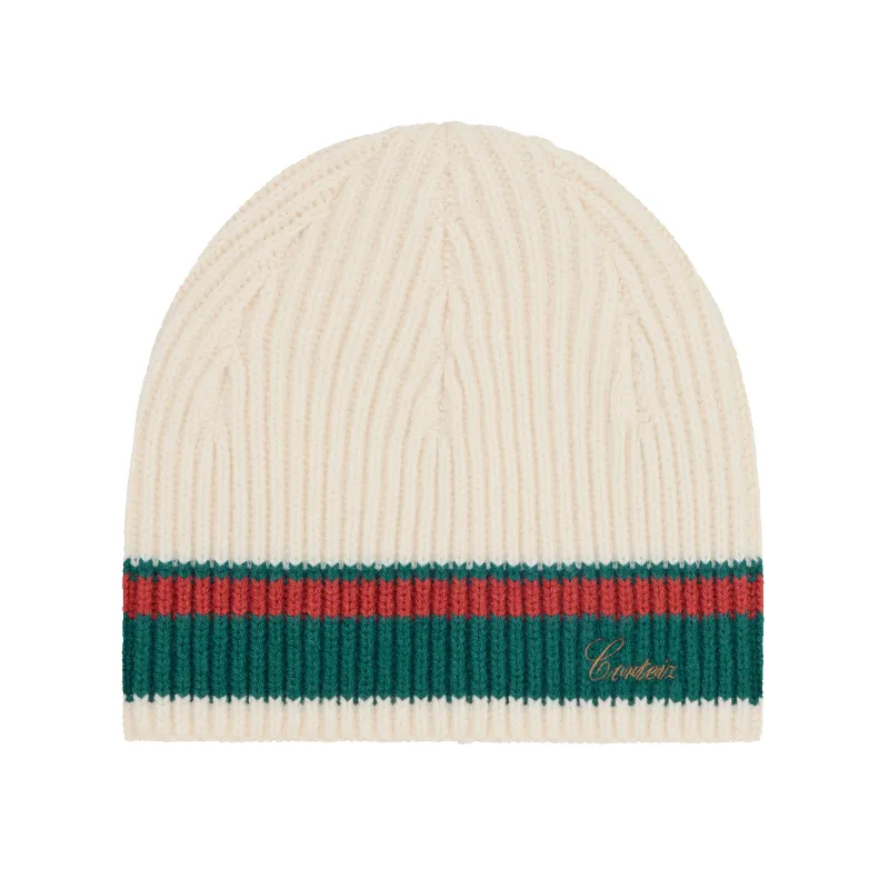 GIANNI KNIT BEANIE  [CREAM] made by Corteiz