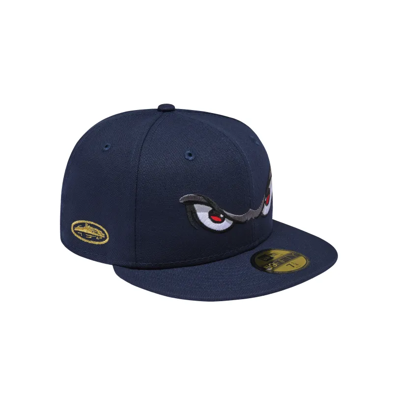 CORTEIZ STORM NEW ERA 59FIFTY FITTED CAP [NAVY] made by Corteiz