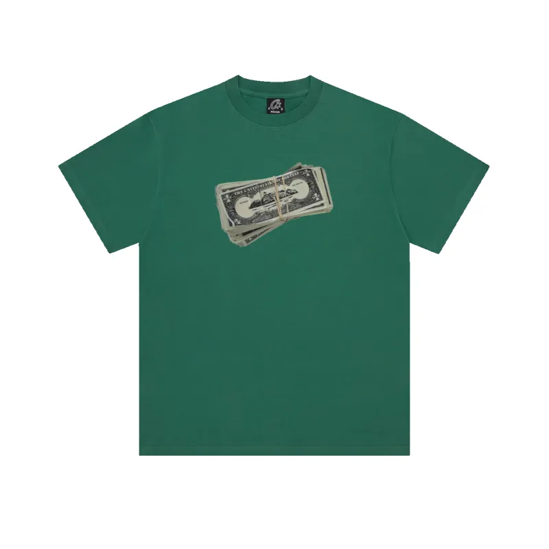 SINGLES TEE [GREEN] made by Corteiz
