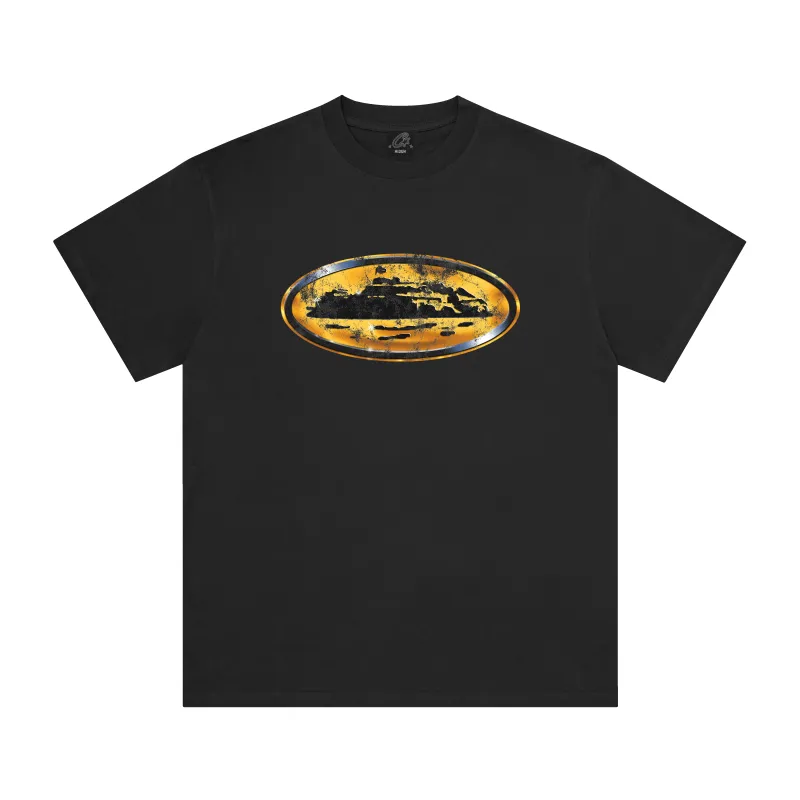CORRODED ISLAND TEE [BLACK] made by Corteiz