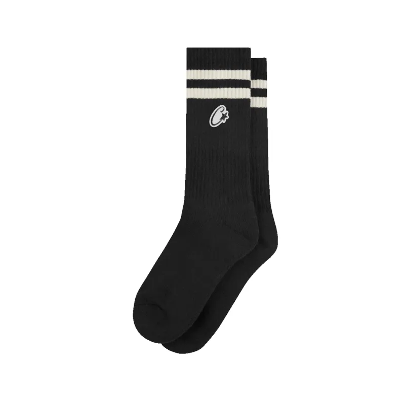 納品書コピー付 CORTEIZ Black Yellow Socks ソックス 02_0085_125a7f2f-5aec-463a-