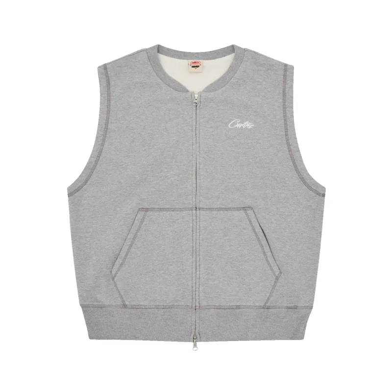 HMP THERMAL VEST [HEATHER GREY] sold by Corteiz