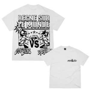 CORTEIZ VS THE WORLD TEE [WHITE] *NEW BLANK* sold by Corteiz