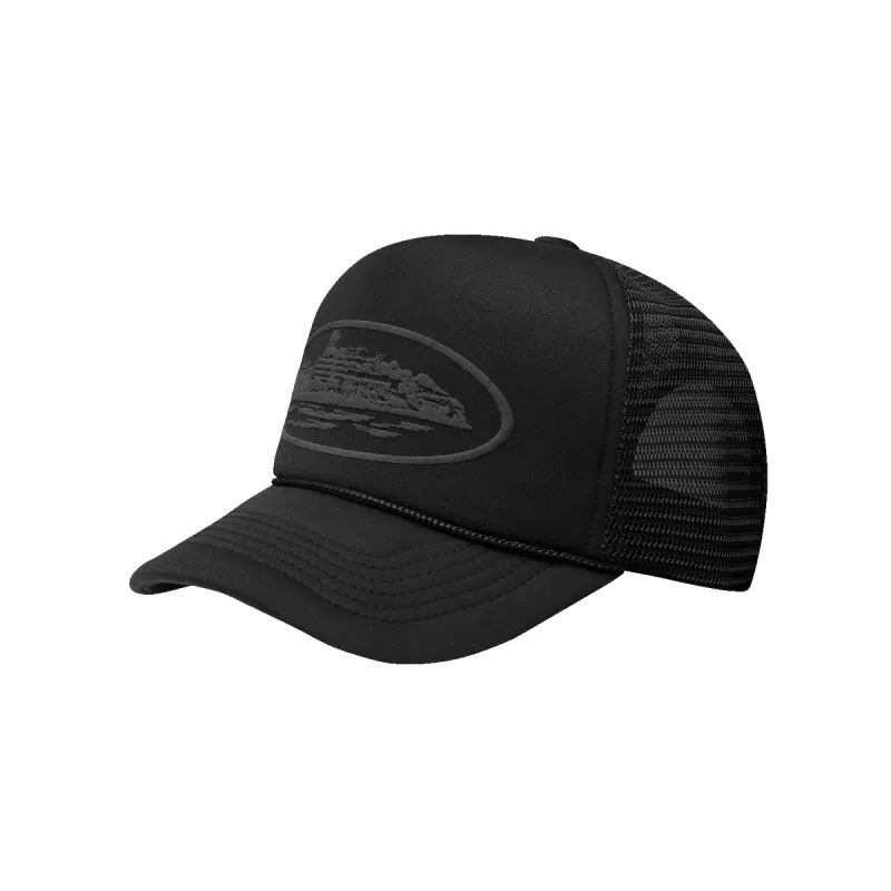 ALCATRAZ PREMIUM TRUCKER [TRIPLE BLACK] sold by Corteiz
