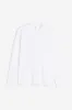 H&M - Slim Fit Jersey top - White sold by H&M