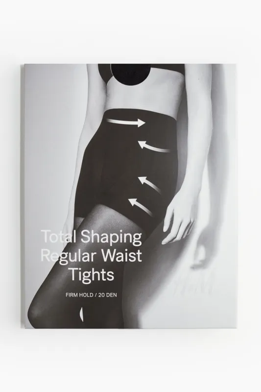H & M - Shaping tights 20 denier - Black sold by H&M
