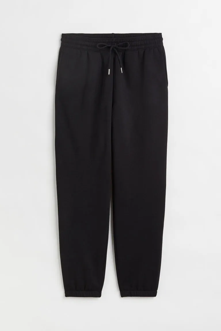 H&M - Cotton-blend sweatpants - Black sold by H&M