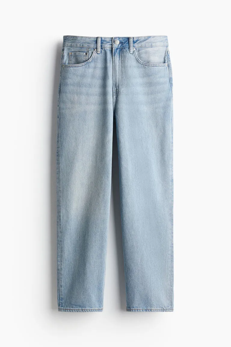 H&M - Loose Jeans - Blue sold by H&M