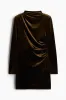 H & M - Shoulder-pad mini dress - Green sold by H&M