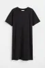 H&M - Cotton T-shirt dress - Black sold by H&M