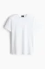 H&M - Slim Fit T-shirt - White sold by H&M