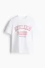 H & M - Printed T-shirt - White sold by H&M